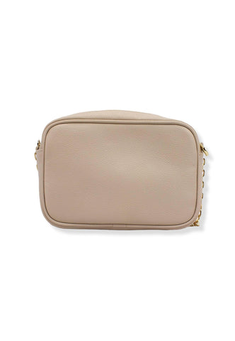 PATRIZIA PEPE Pochette Zip Beige Ocean Sand CB0071-L001 - Sandrini Calzature e Abbigliamento