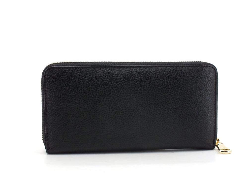 PATRIZIA PEPE Portafoglio Pelle Zip Black 2V4879-A4U8N - Sandrini Calzature e Abbigliamento