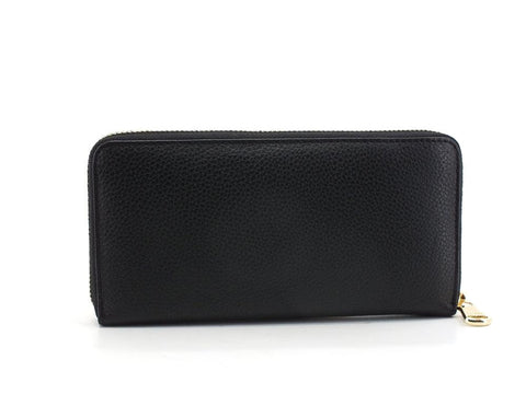 PATRIZIA PEPE Portafoglio Pelle Zip Black 2V4879-A4U8N - Sandrini Calzature e Abbigliamento