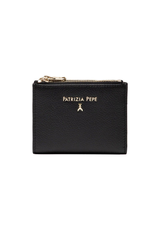 PATRIZIA PEPE Portafoglio Small Donna Nero CQ8732-L001 - Sandrini Calzature e Abbigliamento