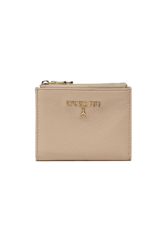 PATRIZIA PEPE Portafoglio Small Donna Ocean Sand CQ8732-L001 - Sandrini Calzature e Abbigliamento