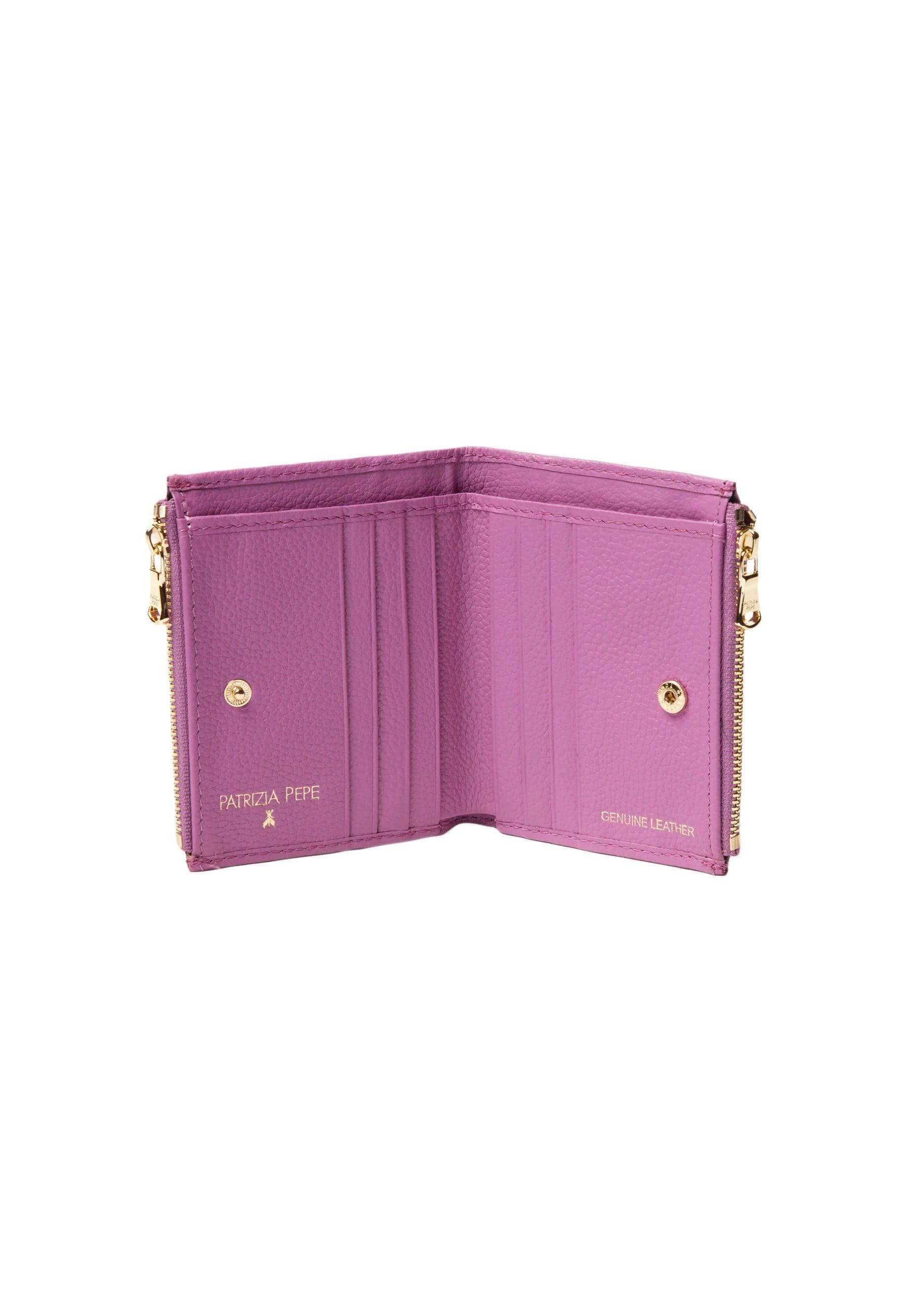 PATRIZIA PEPE Portafoglio Small Donna Orchid Purple CQ8732-L001 - Sandrini Calzature e Abbigliamento