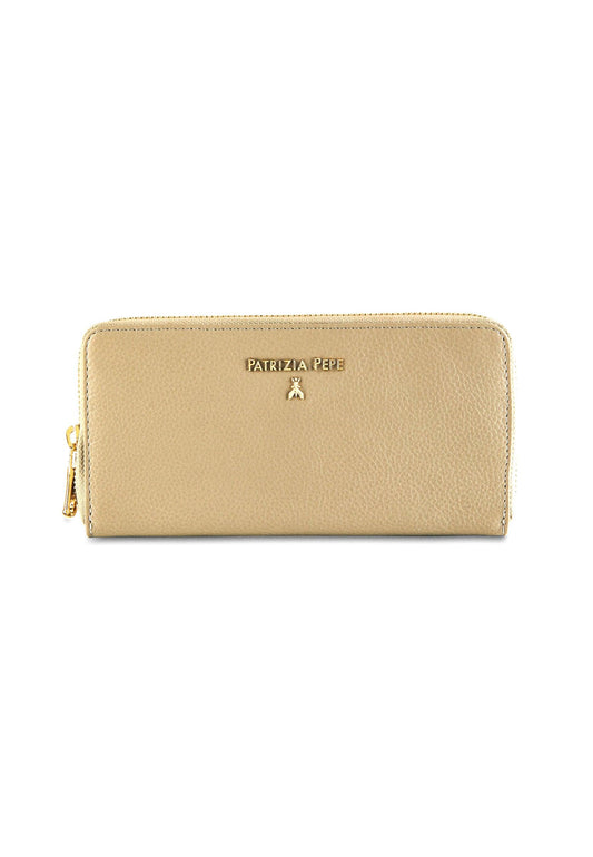 PATRIZIA PEPE Portafoglio Zip Donna Sage Green CQ4879-L001 - Sandrini Calzature e Abbigliamento