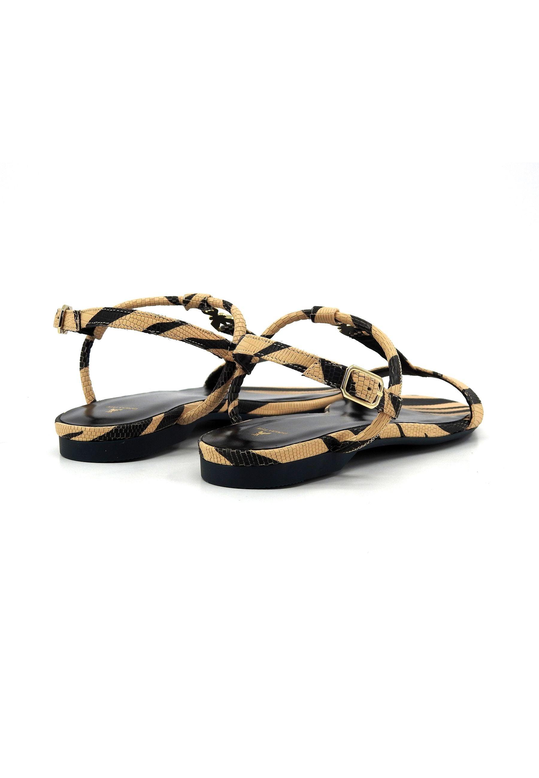PATRIZIA PEPE Sandalo Donna Black Beige 8X0069-L099 - Sandrini Calzature e Abbigliamento