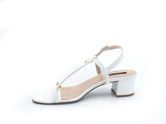 PATRIZIA PEPE Sandalo Listini Tacco White 8X0002L011-W146 - Sandrini Calzature e Abbigliamento