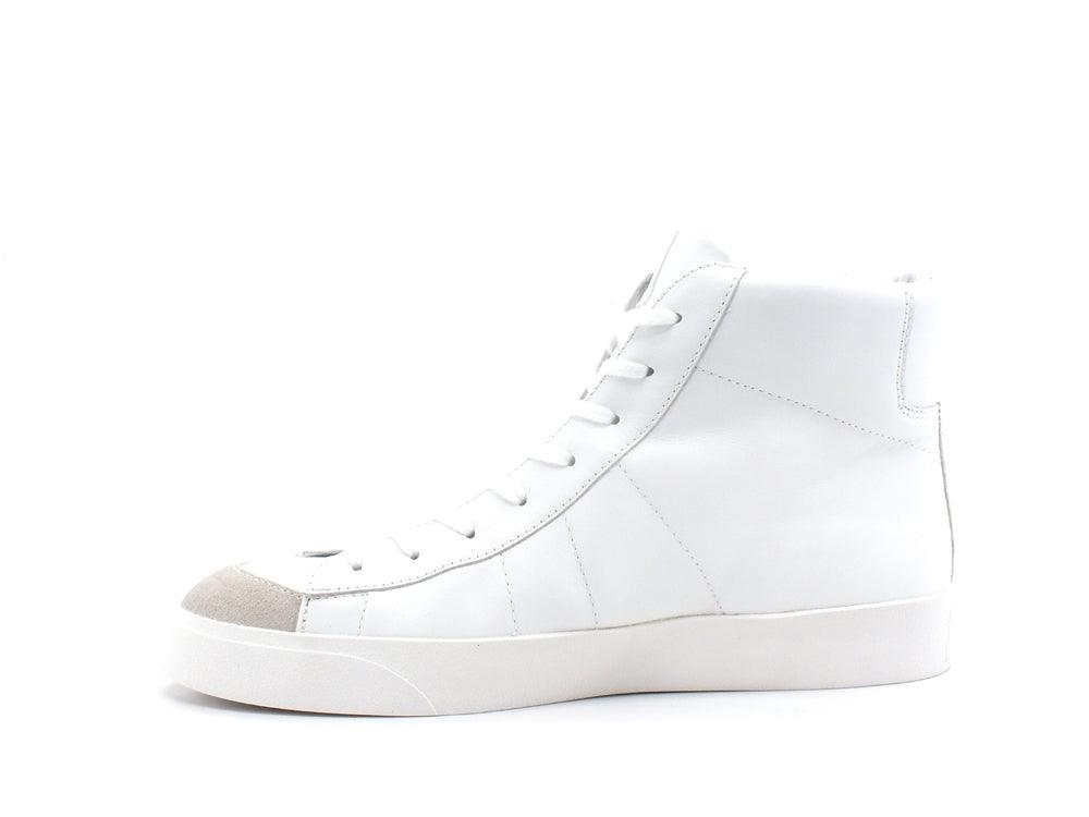 PATRIZIA PEPE Sneaker Hi Pelle White 2VA448-A3KW - Sandrini Calzature e Abbigliamento
