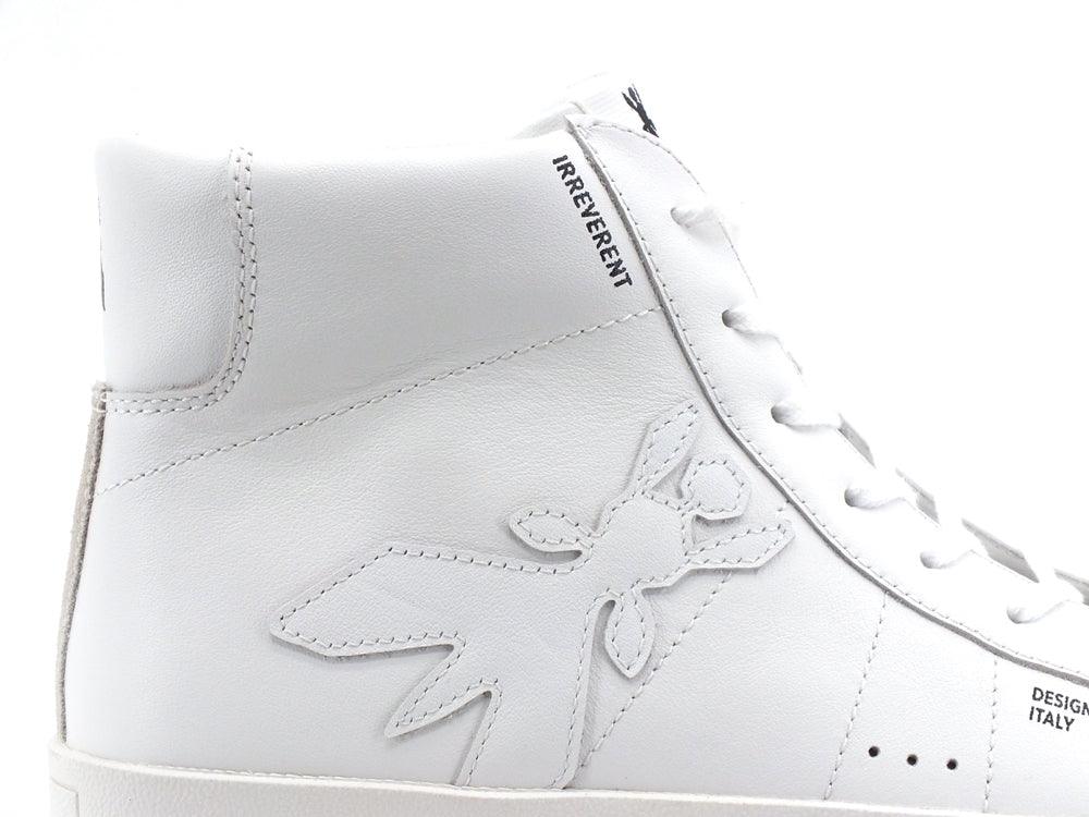 PATRIZIA PEPE Sneaker Hi Pelle White 2VA448-A3KW - Sandrini Calzature e Abbigliamento