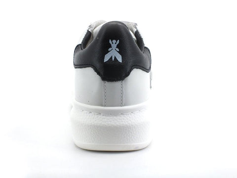 PATRIZIA PEPE Sneaker Logo Ape Laterale White Black CZ9708L011-F2LU - Sandrini Calzature e Abbigliamento