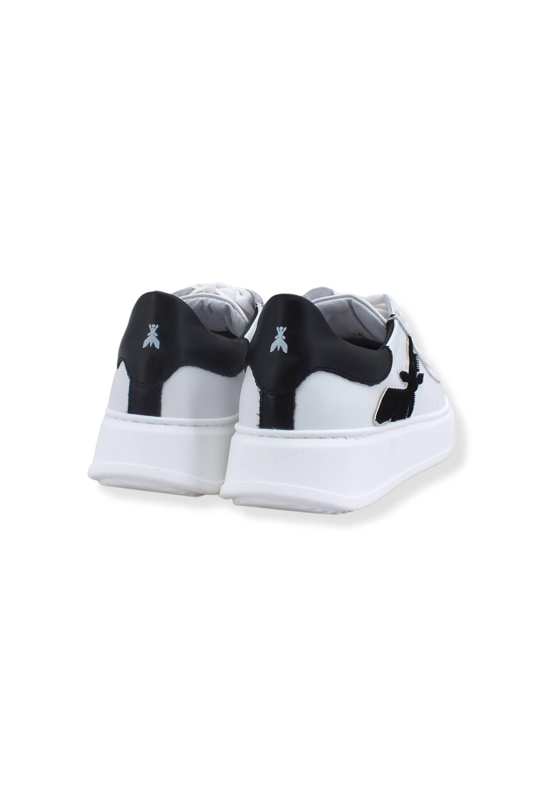 PATRIZIA PEPE Sneaker Logo Ape Sneaker Donna White Black 8Z9708-L011 - Sandrini Calzature e Abbigliamento