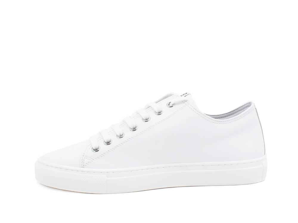 PATRIZIA PEPE Sneaker Pelle Logo White 2VA147-A3KW - Sandrini Calzature e Abbigliamento