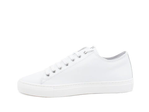 PATRIZIA PEPE Sneaker Pelle Logo White 2VA147-A3KW - Sandrini Calzature e Abbigliamento