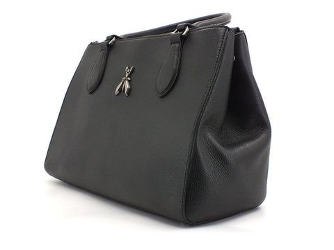 PATRIZIA PEPE Tote Borsa Double Zip Black 2V9941-A4U8W - Sandrini Calzature e Abbigliamento