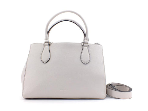 PATRIZIA PEPE Tote Borsa Double Zip Ice Grey 2V9941-A4U8W - Sandrini Calzature e Abbigliamento