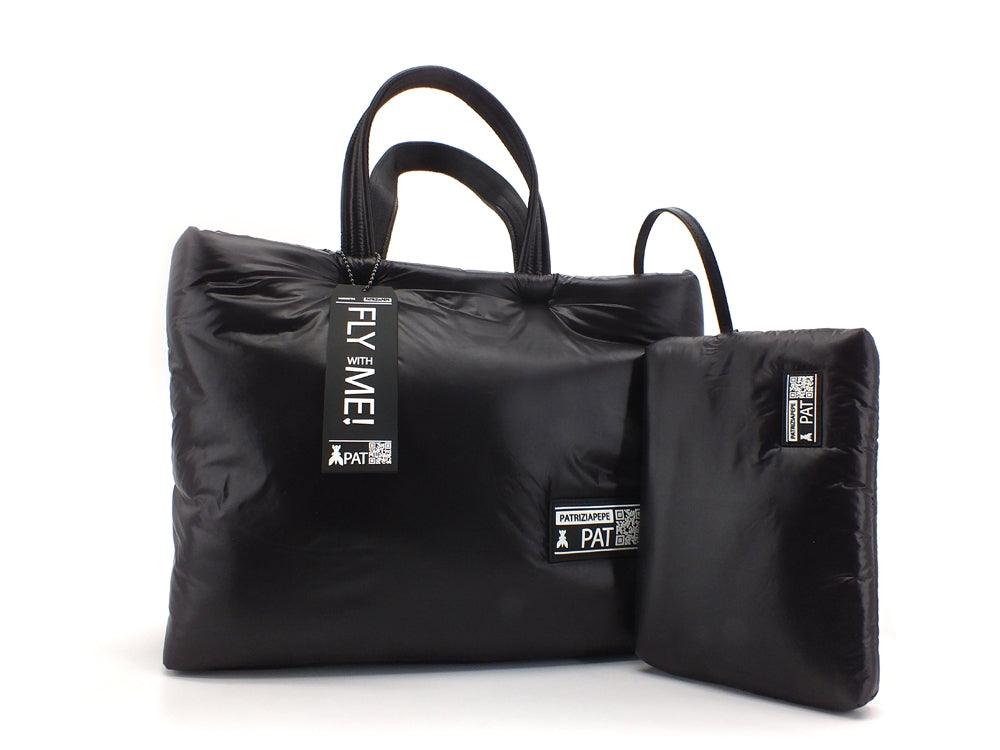 PATRIZIA PEPE Tote Large Quilted Borsa 2 Manici 2VA012-A9Y9 - Sandrini Calzature e Abbigliamento