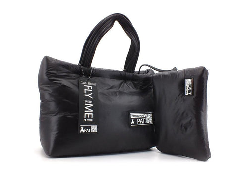 PATRIZIA PEPE Tote Mid Quilted Borsa 2 Manici 2VA060-A9Y9 - Sandrini Calzature e Abbigliamento