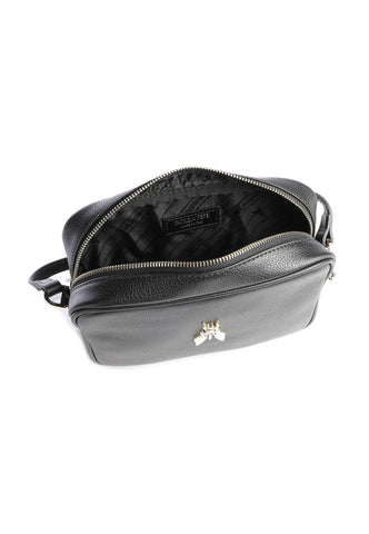 PATRIZIA PEPE Tracolla Crossbody Black Light Gold 8B0101-L001 - Sandrini Calzature e Abbigliamento