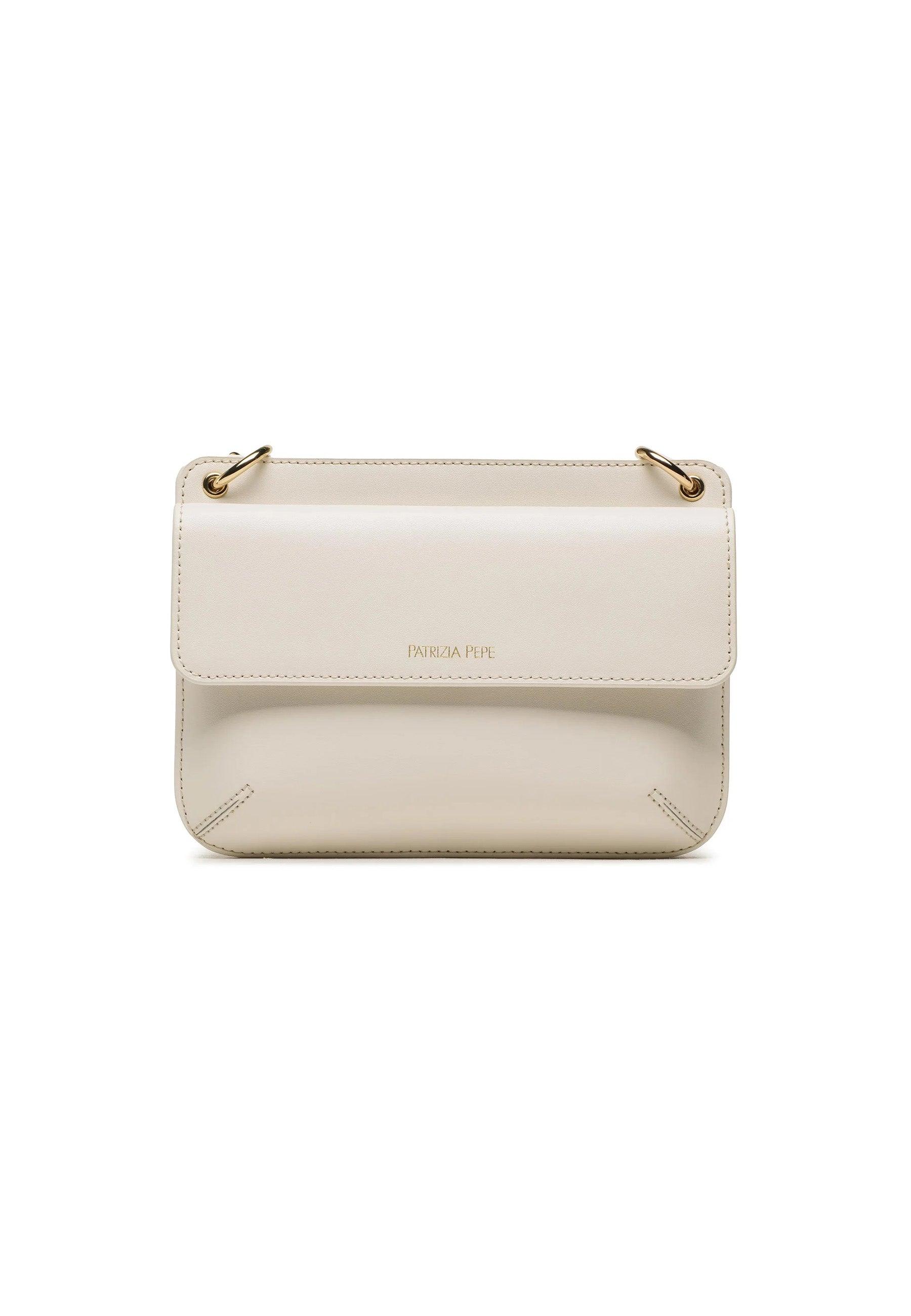 PATRIZIA PEPE Tracolla Crossbody Ice Grey 8B0126-L068 - Sandrini Calzature e Abbigliamento