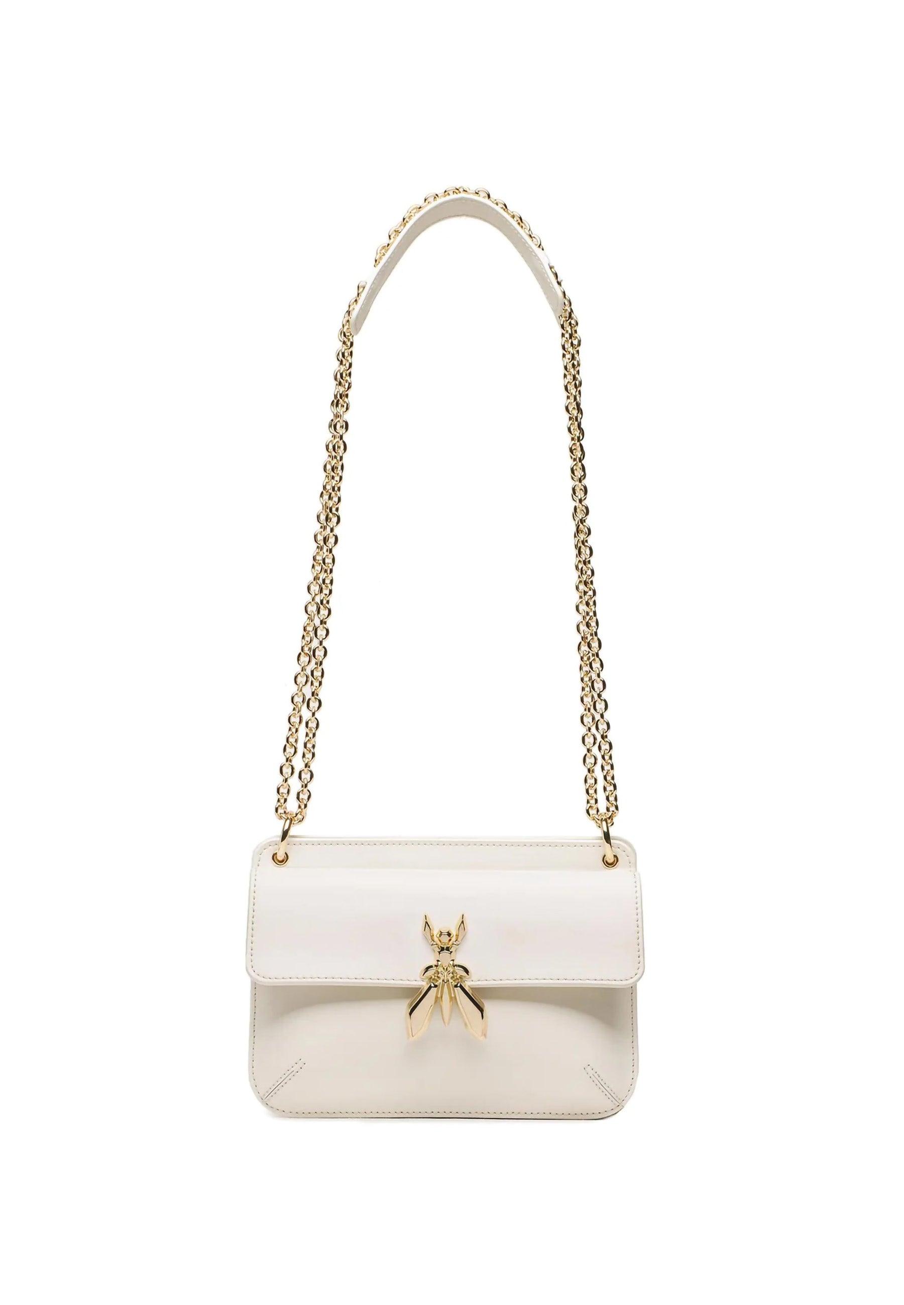 PATRIZIA PEPE Tracolla Crossbody Ice Grey 8B0126-L068 - Sandrini Calzature e Abbigliamento