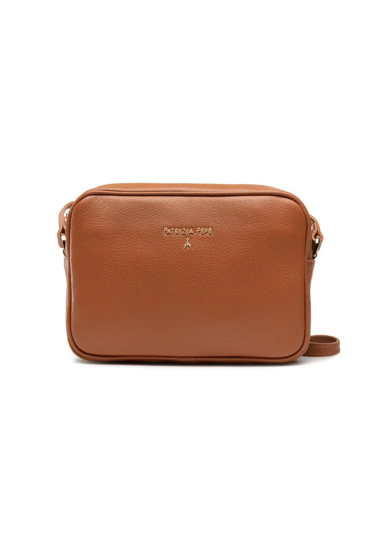 PATRIZIA PEPE Tracolla Crossbody New Cuoio CB8985-L001 - Sandrini Calzature e Abbigliamento