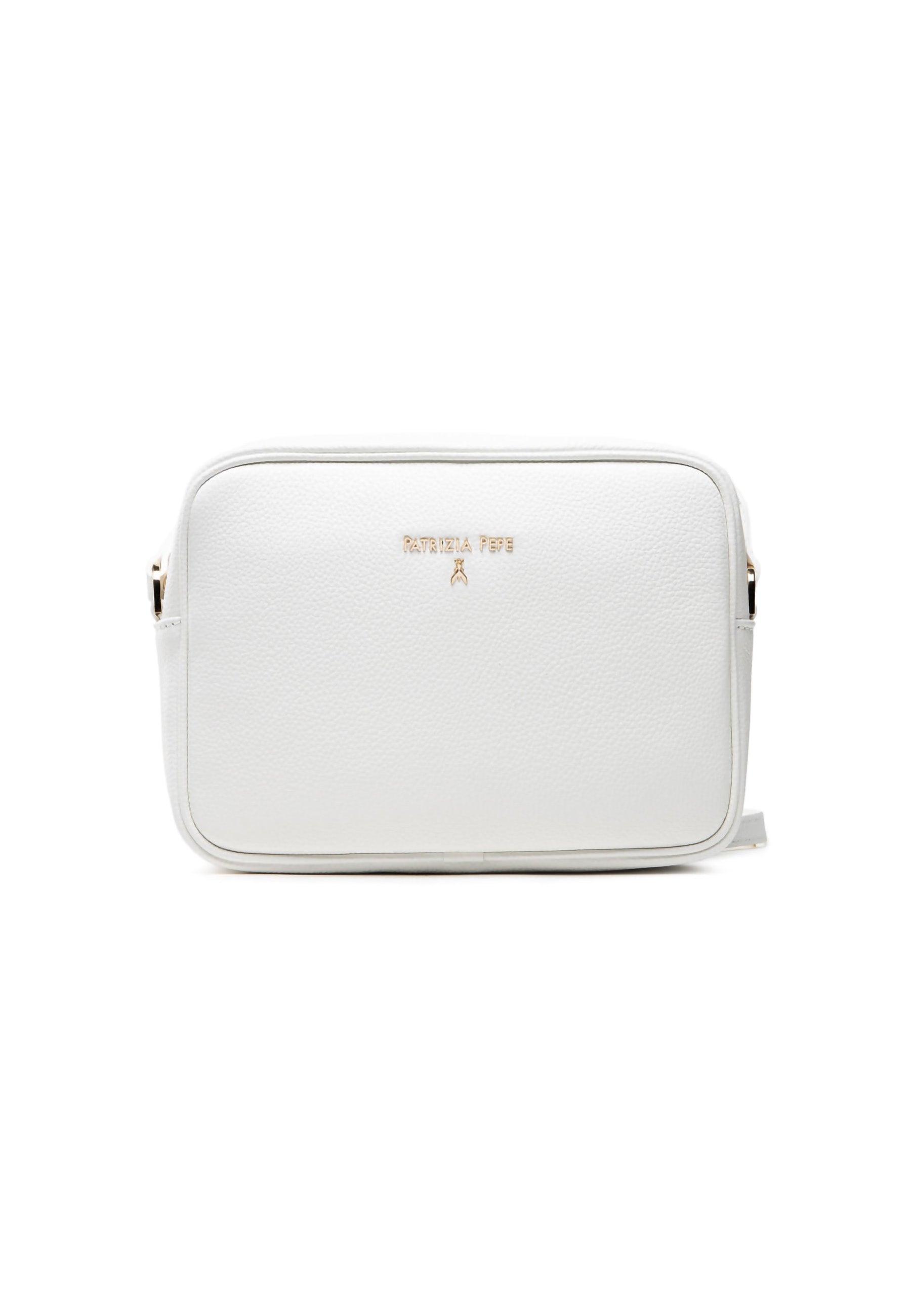 PATRIZIA PEPE Tracolla Crossbody White CB8985-L001 - Sandrini Calzature e Abbigliamento