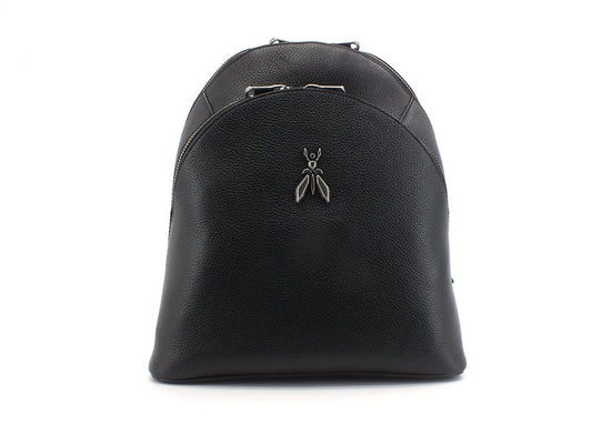 PATRIZIA PEPE Zaino Backpack Pelle Logo Black 2VA056-A4U8W - Sandrini Calzature e Abbigliamento