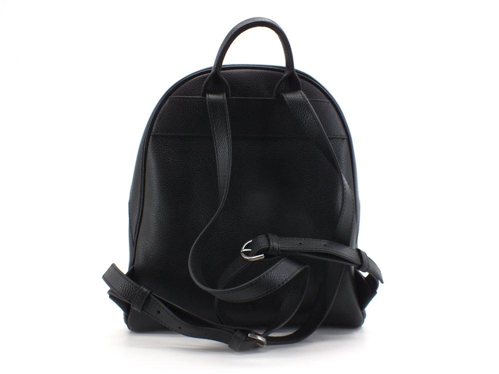 PATRIZIA PEPE Zaino Backpack Pelle Logo Black 2VA056-A4U8W - Sandrini Calzature e Abbigliamento