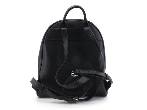 PATRIZIA PEPE Zaino Backpack Pelle Logo Black 2VA056-A4U8W - Sandrini Calzature e Abbigliamento