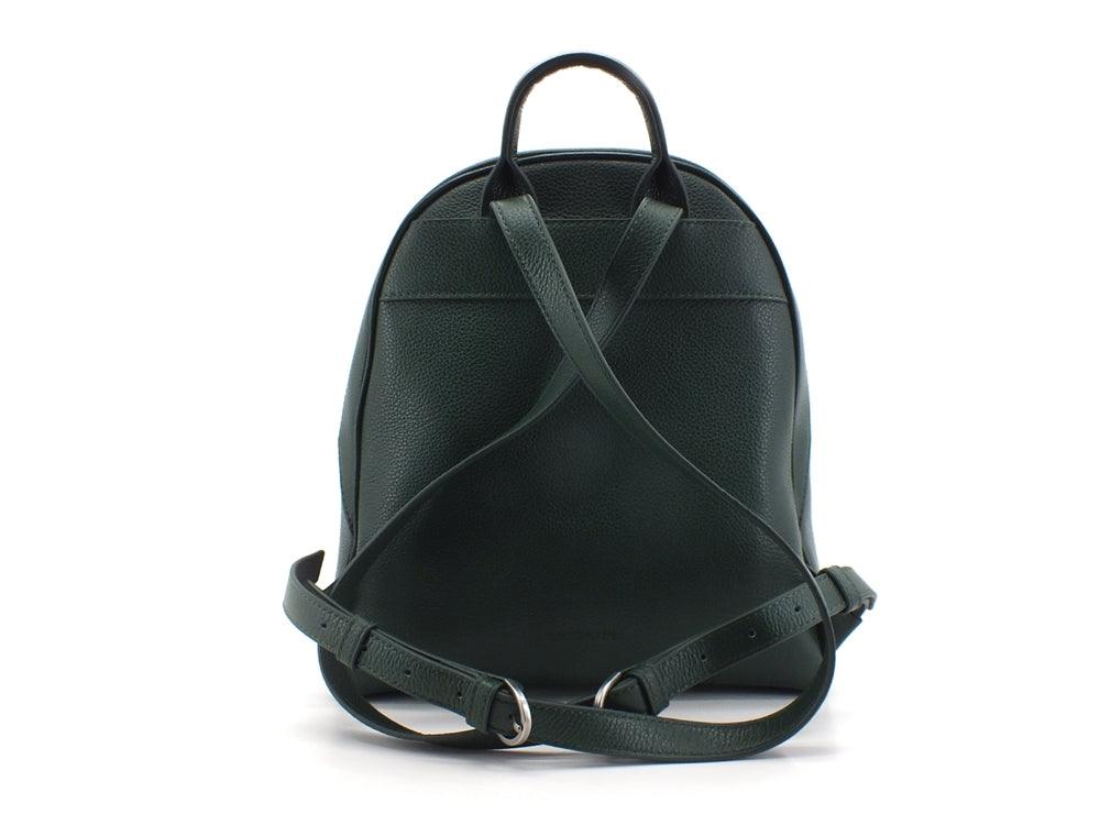 PATRIZIA PEPE Zaino Backpack Pelle Logo Green 2VA056-A4U8W - Sandrini Calzature e Abbigliamento