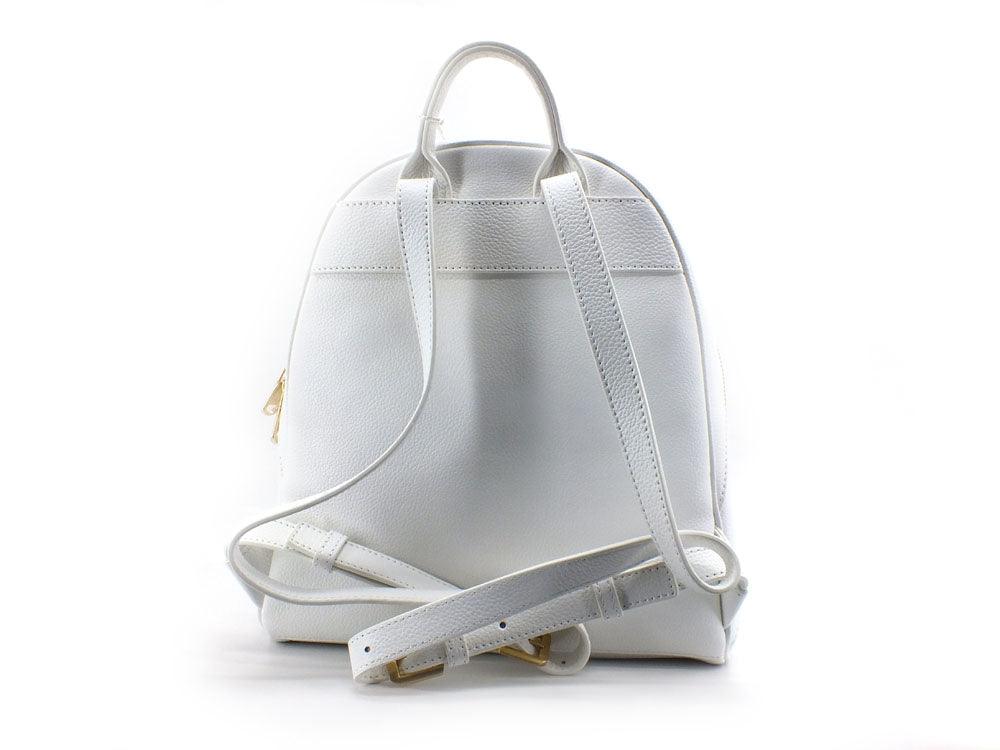 PATRIZIA PEPE Zaino Backpack Zip Ape Bianco White CB0056L001-W146 - Sandrini Calzature e Abbigliamento