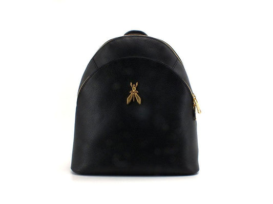 PATRIZIA PEPE Zaino Backpack Zip Ape Nero Black CB0056L001-K103 - Sandrini Calzature e Abbigliamento