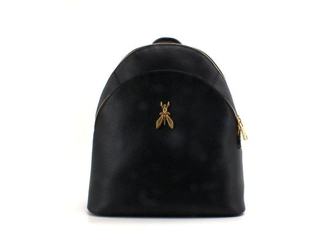 PATRIZIA PEPE Zaino Backpack Zip Ape Nero Black CB0056L001-K103 - Sandrini Calzature e Abbigliamento