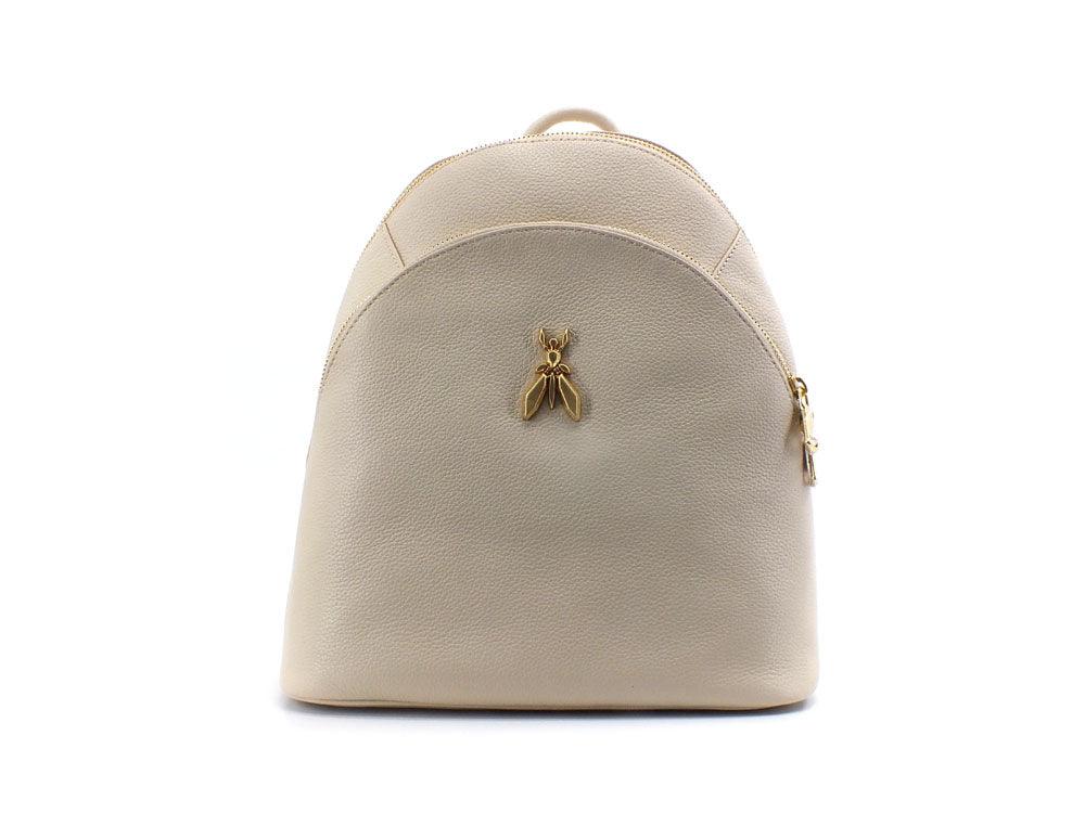 PATRIZIA PEPE Zaino Backpack Zip Ape Ocean Sand Beige CB0056L001-B732 - Sandrini Calzature e Abbigliamento