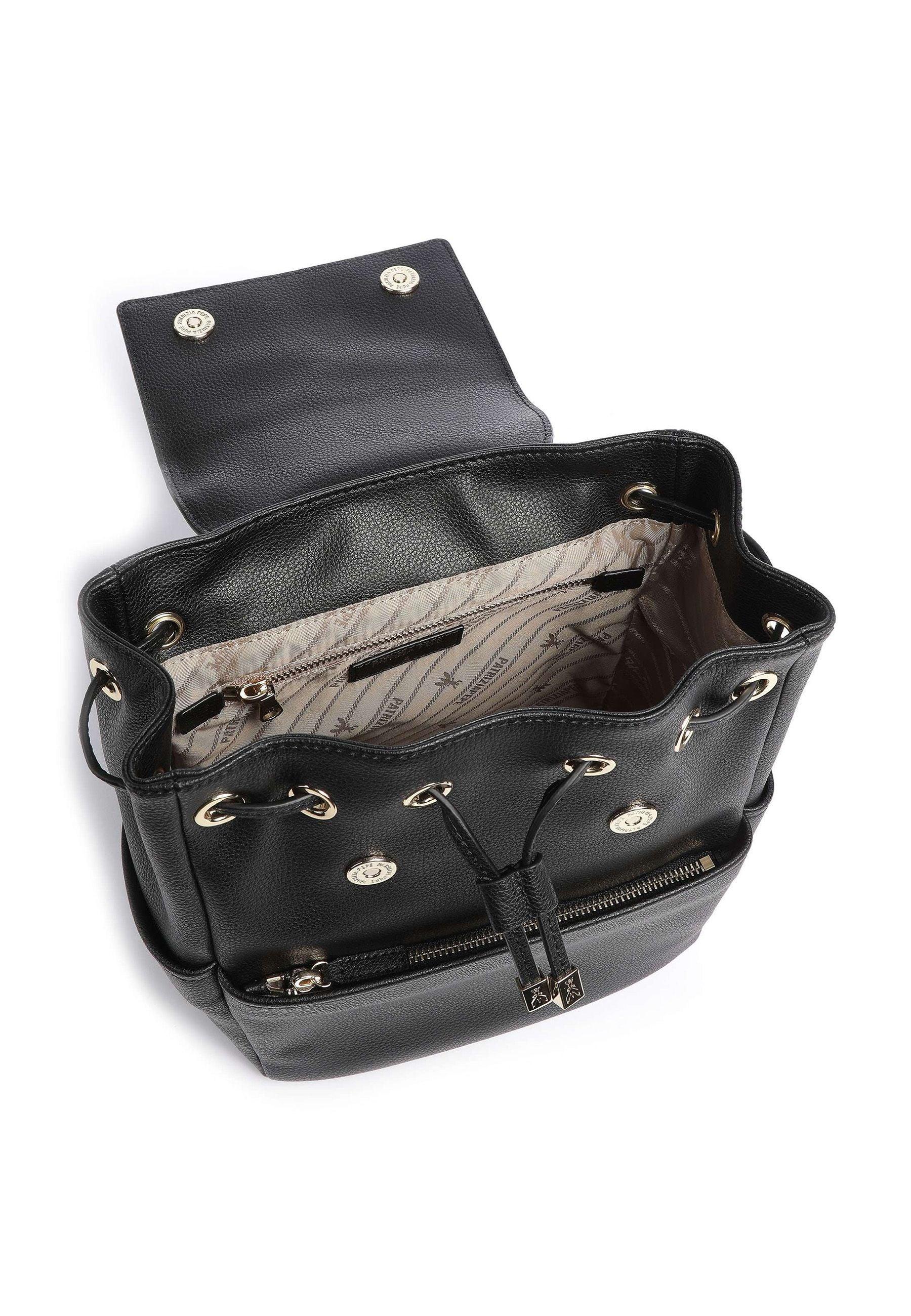 PATRIZIA PEPE Zaino Donna Black Light Gold 8B0097-L001 - Sandrini Calzature e Abbigliamento