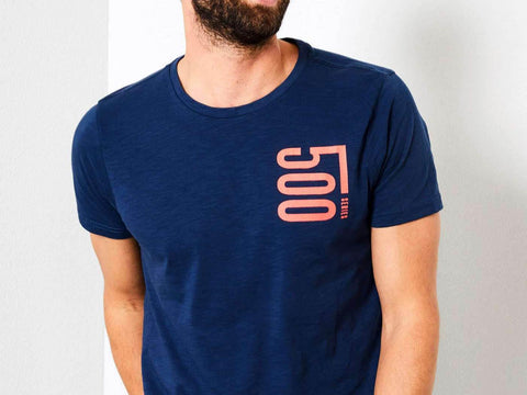 PETROL T-Shirt Logo 500 Series Blu M-1000-TRS667 - Sandrini Calzature e Abbigliamento