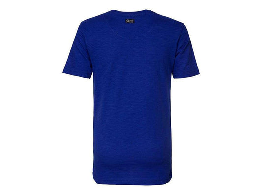 PETROL T-Shirt Logo Blu Arancio M-1000-TSR605 - Sandrini Calzature e Abbigliamento