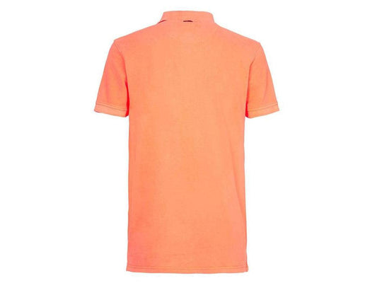 PETROL T-Shirt Polo Arancio Fluo M-1000-POL900 - Sandrini Calzature e Abbigliamento