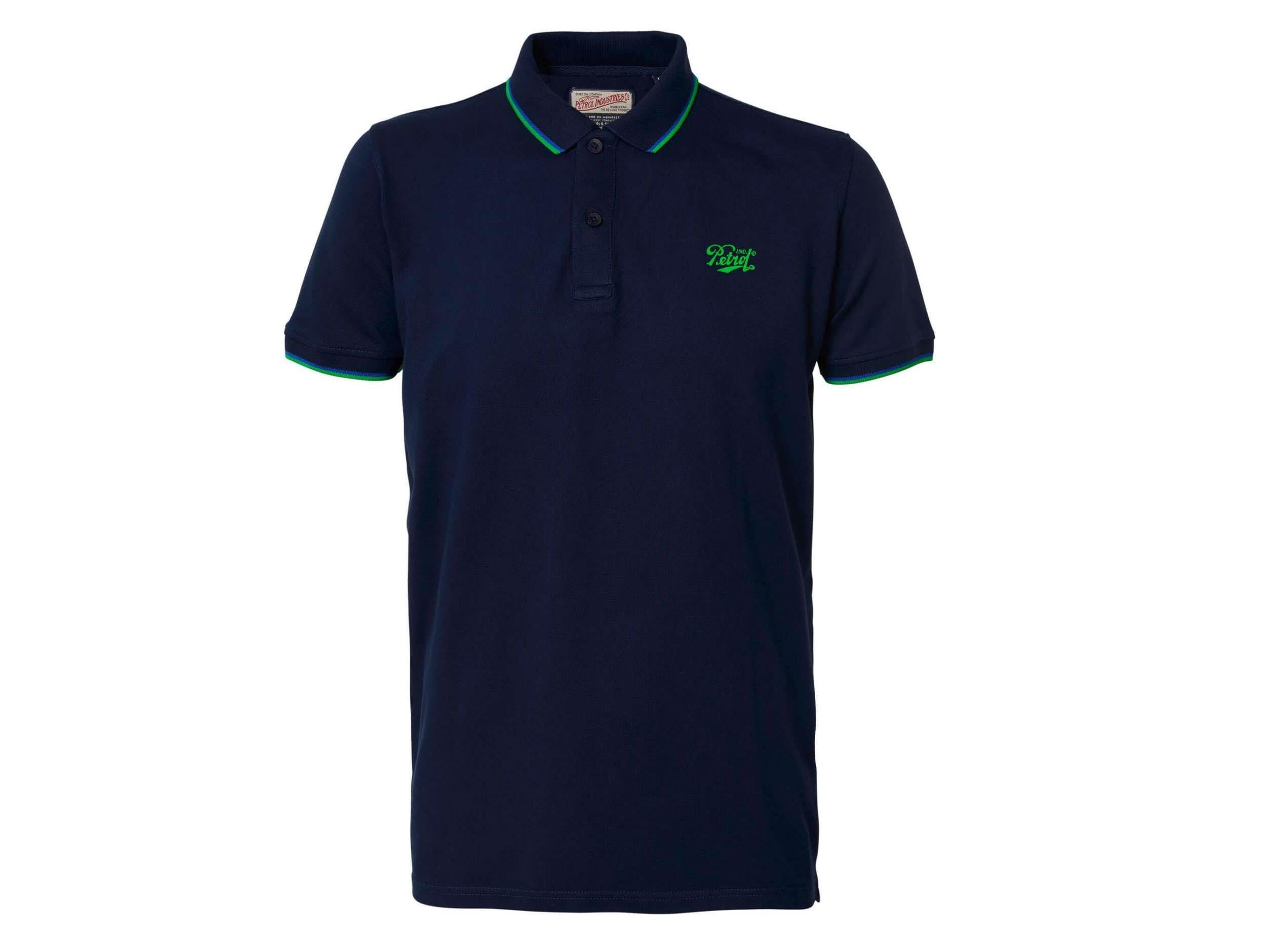 PETROL T-Shirt Polo Blu M-1000-POL903 - Sandrini Calzature e Abbigliamento
