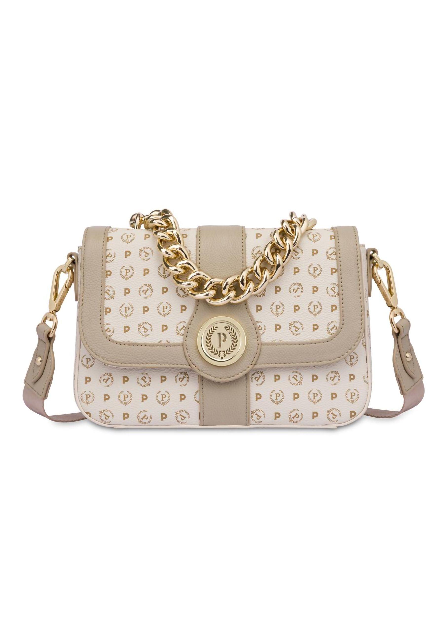 POLLINI Borsa Catena Avorio Ghiaccio TE8475PP0EQ1110A - Sandrini Calzature e Abbigliamento