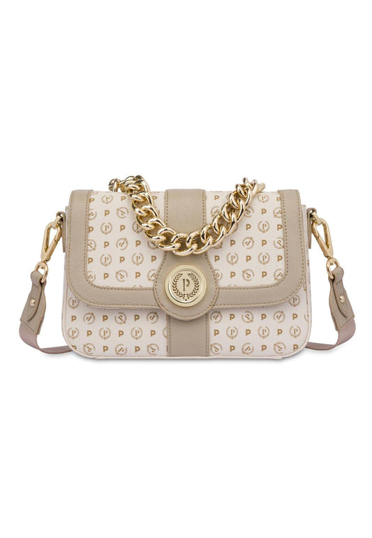 POLLINI Borsa Catena Avorio Ghiaccio TE8475PP0EQ1110A - Sandrini Calzature e Abbigliamento