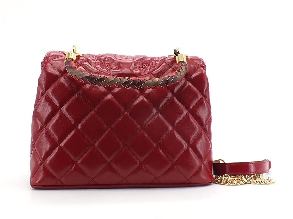 POLLINI Borsa Flap Trapuntata Lux Amaranto Rosso SC4511PP0DSJ0511 - Sandrini Calzature e Abbigliamento