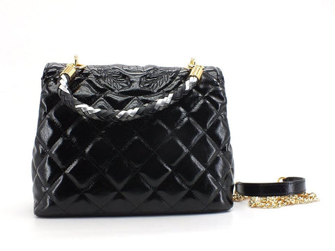 POLLINI Borsa Flap Trapuntata Lux Nero SC4511PP0DSJ0000 - Sandrini Calzature e Abbigliamento