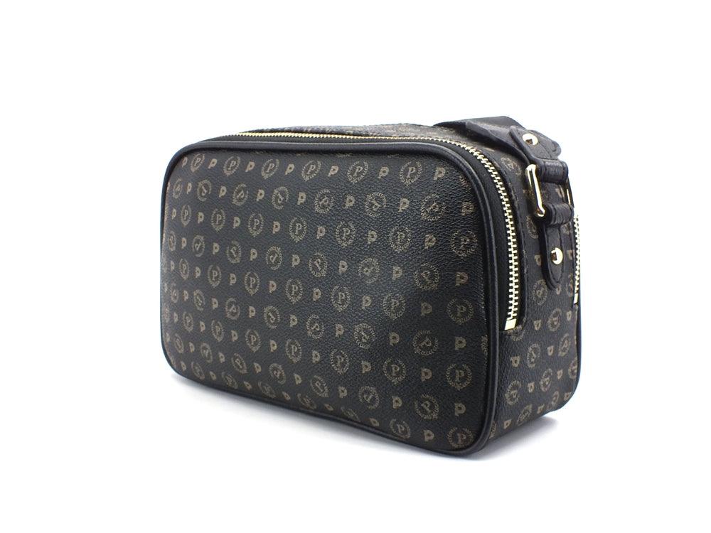 POLLINI Borsa Loghi Tracolla Zip Nero TE8467PP0DQ1100A - Sandrini Calzature e Abbigliamento