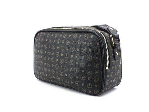 POLLINI Borsa Loghi Tracolla Zip Nero TE8467PP0DQ1100A - Sandrini Calzature e Abbigliamento