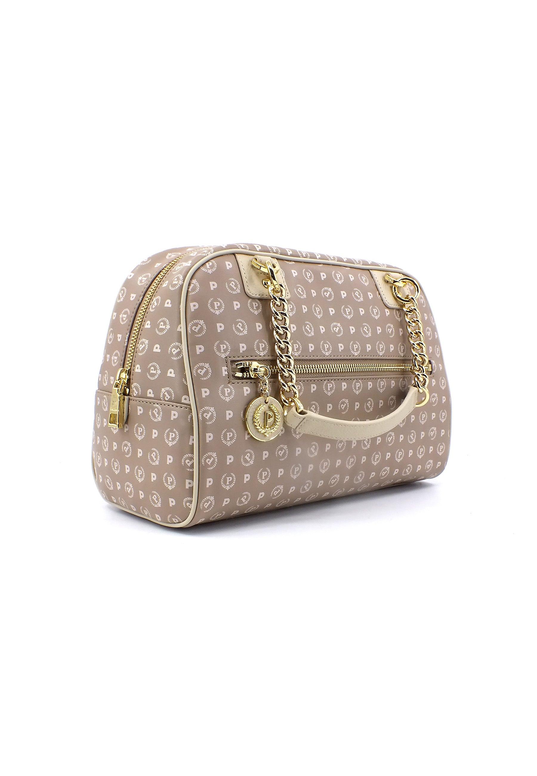 POLLINI Borsa Satchel Beige Avorio TE8491PP0FQ2610A - Sandrini Calzature e Abbigliamento