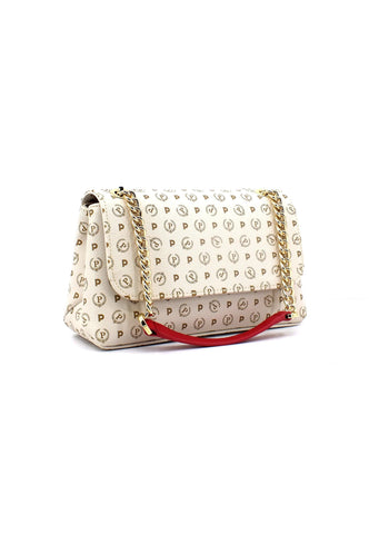 POLLINI Borsa Shoulder Avorio TE8474PP0EQ1100A - Sandrini Calzature e Abbigliamento