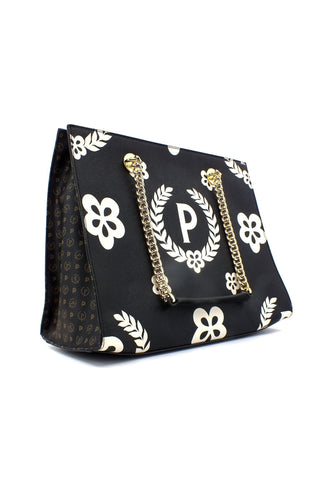 POLLINI Borsa Tote Big Nero TE8472PP0DQ1E00A - Sandrini Calzature e Abbigliamento