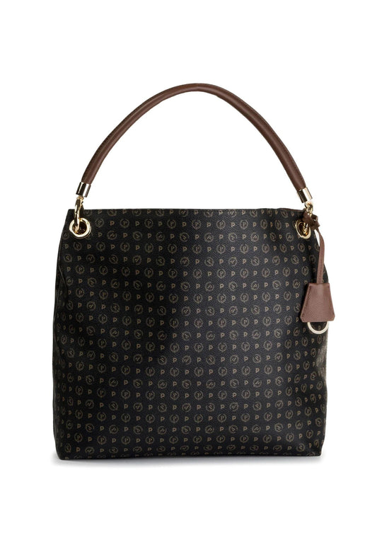 POLLINI Borsa Tote Nero Marrone TE8409PP02Q1100D - Sandrini Calzature e Abbigliamento