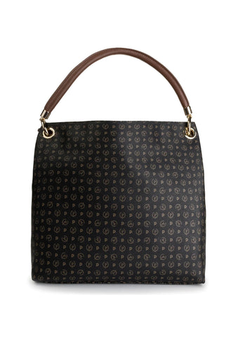 POLLINI Borsa Tote Nero Marrone TE8409PP02Q1100D - Sandrini Calzature e Abbigliamento