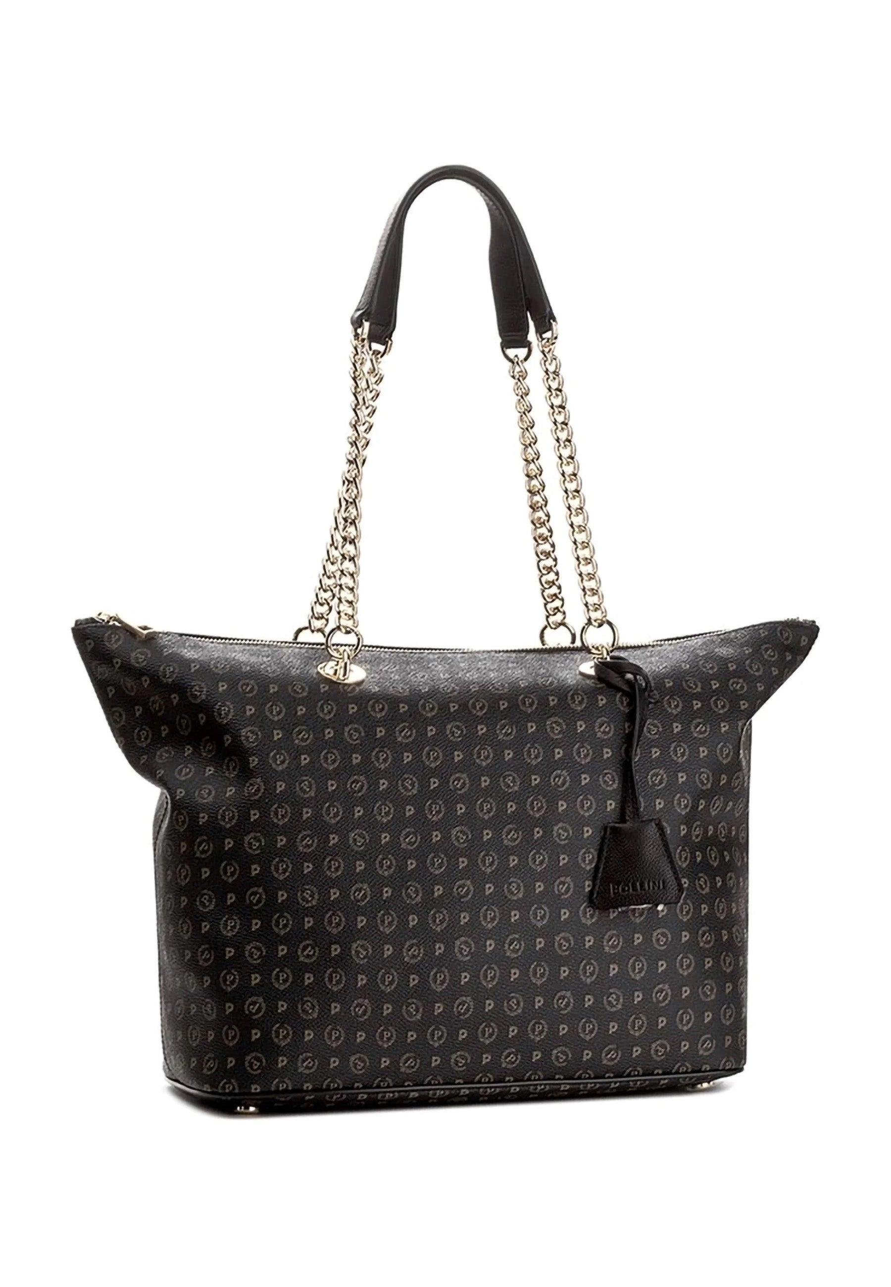 POLLINI Borsa Tote Nero TE8410PP02Q1100A - Sandrini Calzature e Abbigliamento