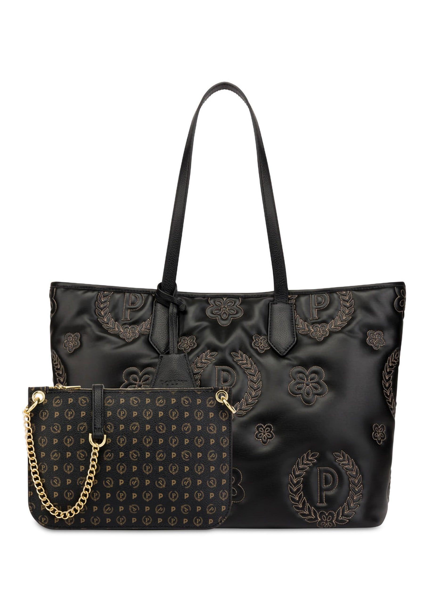 POLLINI Borsa Tote Nero TE8427PP06Q2800A - Sandrini Calzature e Abbigliamento